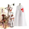 Disfraz de Halloween Ropa de Templario Disfraz Medieval Talla Extra Fiesta de Graduación Disfraz de Escenario