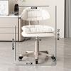 Banqueta Ajustável com Rodas para Casa, Cadeira para Balcão Comercial, Cadeira de Manicure Maquiagem para Beleza, Cadeira de Beleza para Casa