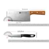 Juego de cuchillo de cocina y tabla de cortar Yangjiang, una combinación de herramientas dos en uno, un juego completo de utensilios de cocina para uso doméstico, que incluye una tabla de cortar y tres herramientas de cocina