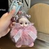 Boneca Fofa de Pelo de Raposa Real Chaveiro de Carro Pingente Boneca de Pelúcia Ins Bolsa de Boneca Pendente de Bolsa Presente