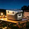Fuente de alimentación exterior transfronteriza 220V Alta potencia Almacenamiento de energía móvil Fuente de alimentación de emergencia solar 110V Fuente de alimentación exterior para acampar