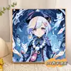 Pintura al Óleo Digital Bidimensional de Fungina de Genshin Impact DIY Pintado a Mano para Colorear Personaje Bidimensional Xiangzhongli Pintura al Óleo Acrílica