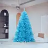 Árvore de Natal Rosa de PVC Criptografada Transfronteiriça para Decorações de Natal na Sala de Estar, Árvore de Natal Artificial de Tamanho Grande