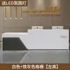 Balcão de Recepção Pintado Moderno Minimalista Balcão de Instituição de Treinamento Loja de Chá com Leite Loja de Roupas Salão de Beleza Balcão de Caixa