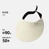 Sombrero de Protección Solar, Plegable y Ajustable, Verano para Mujer de Secado Rápido para Cabeza Grande de Adulto con Protección UV Sombrero de Sol Abierto