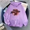 Abrigo informal de otoño e invierno con diseño cruzado, sudadera holgada con capucha de talla grande, top informal con estampado moderno que combina con todo para mujer
