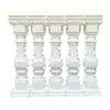 Moldes para columnas romanas, moldes para barandillas de balcón, moldes para columnas de jarrón de hormigón colado in situ, modelos decorativos de columnas romanas