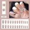 Drill wear armor gelo cor transparente flash Diamond 24 unhas postiças boxed terminado por atacado comprimidos de manicure de alta qualidade