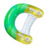 Nova Rede Flutuante U-Shaped de Frutas Espessada em PVC, Brinquedo Inflável Aquático Anel de Natação Flutuante, Conveniente para Uso ao Ar Livre