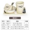 Conjunto de quatro peças de mesa de melamina criativo suit de louça de plástico japonesa pratos para hot pot copo colher comercial