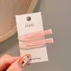 Pinzas para el pelo estrechas sin costuras de colores macarrón a la moda estilo coreano para peinado de maquillaje, pinzas para el pelo versátiles y elegantes