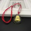 Puesto de Colgante Zodiacal de Cristal Dorado Set de Cuerda para Regalo de Cristal Dorado Tienda de Joyería al por Mayor Regalo