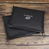 Bolsa con Cierre para Ropa Cpe Fabricante Venta Directa Versión Horizontal Bolsa de Empaque para Ropa y Ropa Interior Versión de Calidad Negra Mate Engrosada