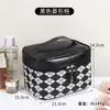 Bolsa de Cosméticos Estilo Británico de Gran Capacidad Impermeable Portátil Moda Bolsa de Cosméticos Bolsa de Almacenamiento Bolsa Portátil para Salir Cosméticos al por Mayor
