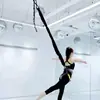 Cinturón de Vitalidad con Bungee para Interiores Equipo de Cuerda de Bungee Pantalones Bungee con Protección Antiasfixia Cinturón de Cintura de Cuerda Elástica Yoga Aéreo