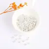 Cuentas de Cobre con Superficie Lisa, Cuentas Cuadradas Biseladas, Cuentas Cuadradas con Esquinas Redondeadas, Pulseras con Cuentas para Manualidades, Collares, Cuentas Espaciadoras Cubo de Azúcar con Agujero Grande, Accesorios