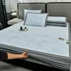 2026 Novo Modelo Pe Semi-Posicionado Grande Jacquard Refrescante Seda de Gelo Lençol de Cama Tapete, Tapete de Rattan, Tapete de Rattan Gelado, Tapete de Seda de Gelo, Tapete de Palha