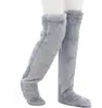 Envío gratis calcetines para dormir rodilleras para ancianos piernas frías cálidas rodilla a prueba de frío calcetines largos almohadillas para pies para dormir almohadillas para piernas