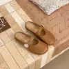 Nuevas Zapatillas de Verano para Mujer, Estilo Nuevo, Punta Cerrada, Medias Zapatillas 2026, Rhinestone Suave, Hebilla Francesa Suave, Velcro, Suela Suave, Sandalias Slip-On