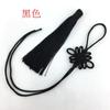 Colgante de borla con nudo chino de 6 placas, semiacabado, de tamaño pequeño, ideal para decoración del Festival de Primavera, con cordón.