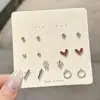 Conjunto de Brincos de Pérola para Mulheres, Presilhas de Borboleta de Alta Qualidade Atacado, Brincos Simples e Elegantes, Novo Modelo 2026, Acessórios de Orelha Compactos