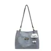 Atacado Transfronteiriço Bolsa de Grande Capacidade Feminina Bolsa Tote de Grande Capacidade para o Dia a Dia Bolsa de Ombro para Estudantes Universitários