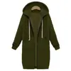 Aliexpress Ebay Amazon Outono e Inverno 2024 Suéter Feminino Europeu e Americano com Capuz de Manga Longa Comprimento Médio Jaqueta de Lã