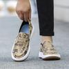 Zapatos de Hombre Temporada 2026 Zapatos de Tela Old Beijing Transpirables Zapatos Casuales de Lona para Hombre Slip-On Zapatos de Trabajo de Suela Suave