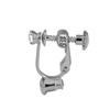 Pendientes de diamantes japoneses y coreanos, convertidor de clip de oreja de tornillo ajustable, accesorios de joyería de clip de oreja de perla sin perforar DIY