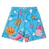 Shorts Modernos de Marca Ericemanuel con Estampado Ee, Shorts Deportivos Estampados con Cordón, Shorts Casuales Estilo Americano