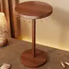 Soporte para exhibición de collares, estante de escritorio para joyas, estante de almacenamiento de pulseras de madera maciza, estante para accesorios, accesorio de exhibición, estante con ganchos