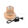 Lámpara de mesa de madera retro Edison transfronteriza, portalámparas de madera, lámpara de mesa de madera, dormitorio, mesita de noche, bar, restaurante, lámpara de mesa decorativa