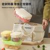 Caja de Conservación de Alimentos Ligera de Doble Capa con Hielera Sellada para Exterior Portátil Congeladora Lonchera Mini Refrigerador Móvil Caja para Fruta