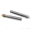 Fresa de Ranurar Interna de Acero de Tungsteno de 4 Filos, Fresadora de Chaflán de Arco Anti-R de Carburo para Aluminio y Acero, Fresadora de Bordes con Ángulo R
