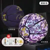 Baloncesto Reflectante Marbury que Brilla en la Oscuridad Regalo de Cumpleaños de Moda para Niños Talla 7 Auténtico Reflectante para Interiores Genial