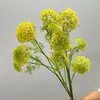 Bola de flor de renda artificial, peça decorativa de alta qualidade, material para arranjo floral, paisagismo, decoração de casa, flores artificiais para decoração