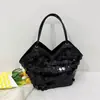Bolso Nuevo Brillante, Bolso Simple y Ligero, Bolso de Noche con Lentejuelas Texturizadas, Bolso de Hombro, Bolso de Hombro de Moda, Bolsa de Compras