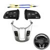 Adecuado para botones del volante Kia Smart Run, control cuadrado de volumen, control de crucero Bluetooth, botones de volante modificados