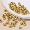 Cuentas espaciadoras de ojo de libélula de oro roto con arenas antiguas, preservación del color, cuentas de agujero grande, pulsera de cuerda, accesorios de joyería DIY