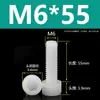 Tornillos de Nylon Hexagonales M3M4M5M6M8M10M12 Cabezal de Copa de Plástico Cabezal Cilíndrico Moleteados Tornillos de Apriete Manual Aislados