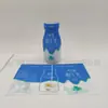 PET Alta Contracción Mate Banda Leche Fresca Línea de Rasgado Película Termoencogible a Figura