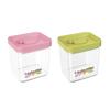 Tarro sellado transparente de grado alimenticio, tarro portátil para almacenar refrigerios y granos, caja de conservación de PET para almacenamiento en la cocina.
