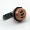 Cerradura de lengüeta giratoria con contraseña de 16 mm de largo, cerradura de buzón de contraseña, puede reemplazar la cerradura de llave, cerradura de cajón con contraseña C