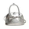 Bolso bandolera de hombro para mujer, estilo coreano, sencillo y combinable, de color liso, estilo primavera 2025
