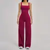 Conjunto de Yoga Casual Europeu e Americano Zechuang Conjunto de Colete Esportivo de Perna Reta e Perna Larga Conjunto Casual Esportivo de Secagem Rápida 4520