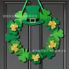 Popular St Transfronterizo. Decoraciones de Madera Colgantes de Trébol para el Día de San Patricio para el Hogar, Granja, Porche
