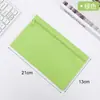 Estojo de Lápis Transfronteiriço Estudante Simples Atacado Bolsa de Documentos de Camada Única Logotipo Personalizado Nova Bolsa de Material Escolar Grande Capacidade Resistente a Manchas