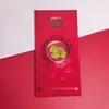 Ano do Cavalo Adesivo Dourado da Sorte para Celular Série Envelope Vermelho Adesivo Puro Ouro 999 para Celular Empresa Cultural e Criativa Lembrancinha de Festa de Ano Novo