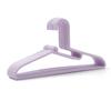 Colgador de Ropa Inclinado de Hombro Doble Propósito Secado de Ropa Estilo Japonés Simple Antideslizante Colgador de Ropa Doméstico Adulto Plástico Sin Rastro Colgador de Ropa