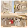 Tendedero Invisible Sin Taladro, Barra Telescópica de Pared para Secar Ropa, Gadget de Pared para Baño Balcón